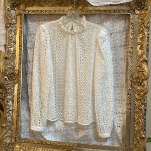 Sezane Valentine Blouse (2022) in size 4 EUC